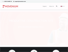 Tablet Screenshot of movenium.com